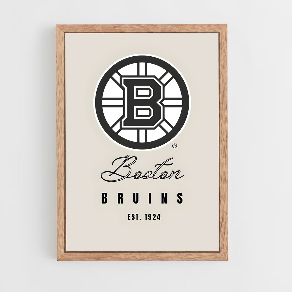 Poster Boston bruins – affiche Hockey sur glace (vue 4)
